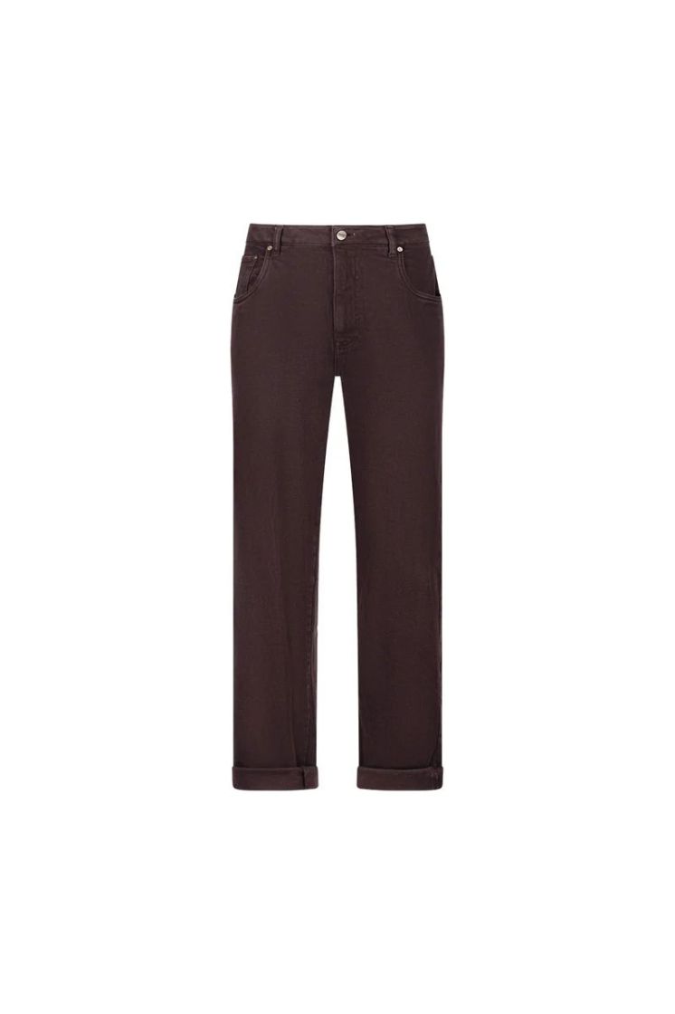Broek NUKUS 334 CHOCOLATE