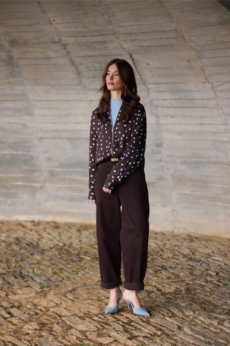 Broek NUKUS 334 CHOCOLATE