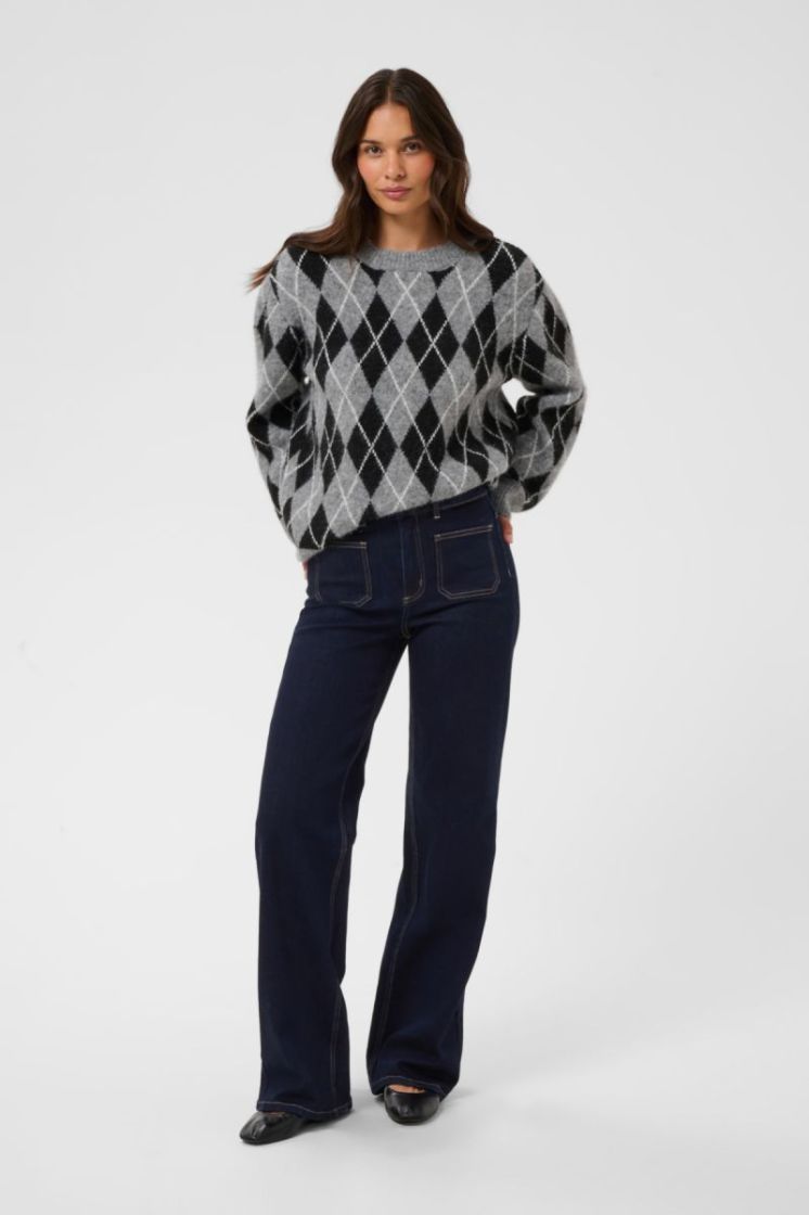 Jeansbroek KAFFE 109824 Dark blu