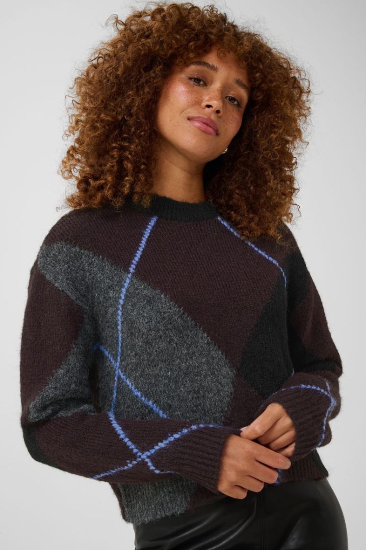 Pull KAFFE 109970 Dark gre