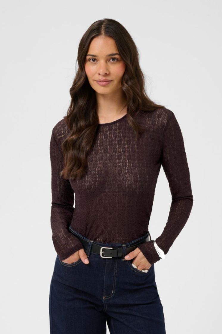 T-shirt KAFFE 191619 Fudge