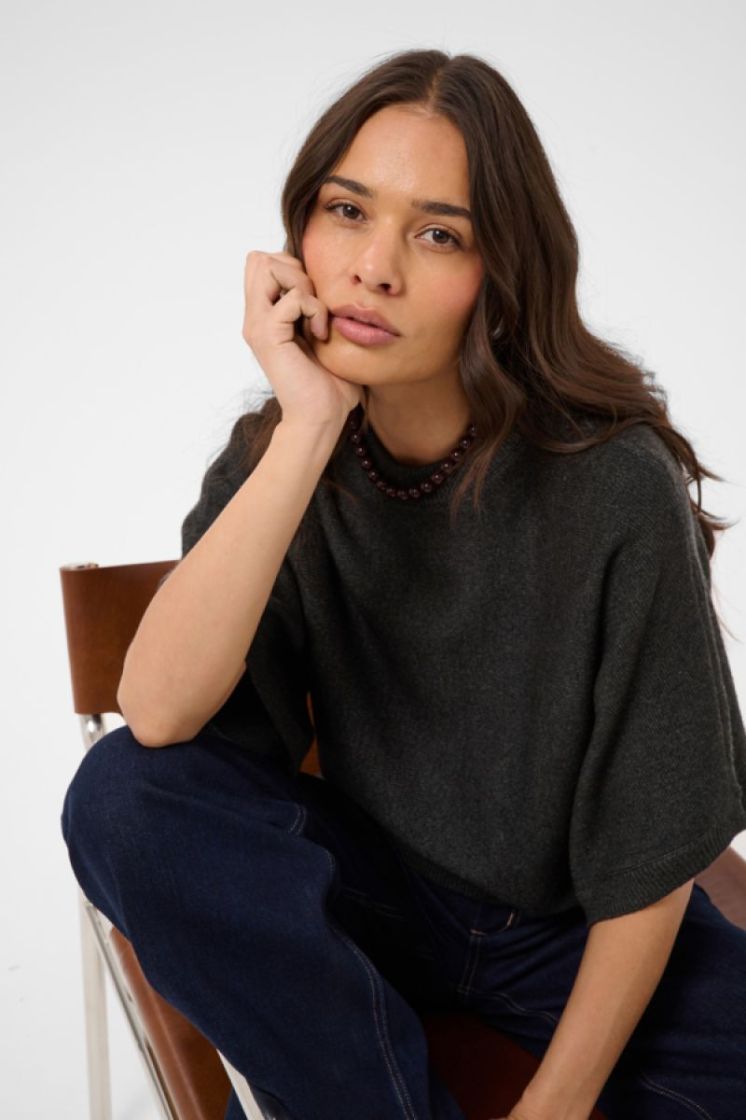 Pull KAFFE 100125 Dark Gre