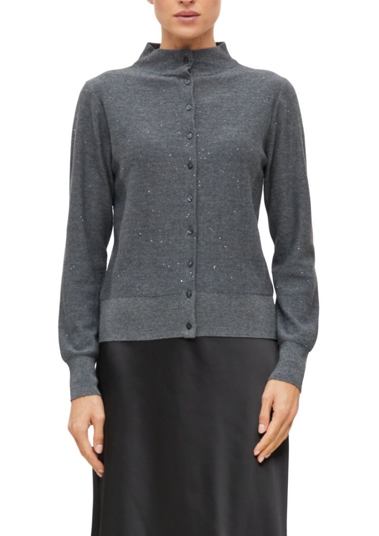 Gilet BLACK LABEL 9898 GREY/BLACK