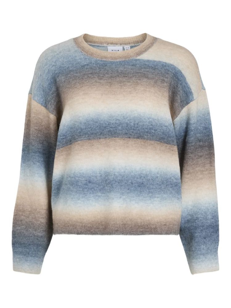 Pull VILA 307126001 Blue