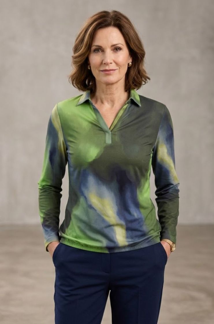 T-shirt SHEGOESLALA 0300 GREEN