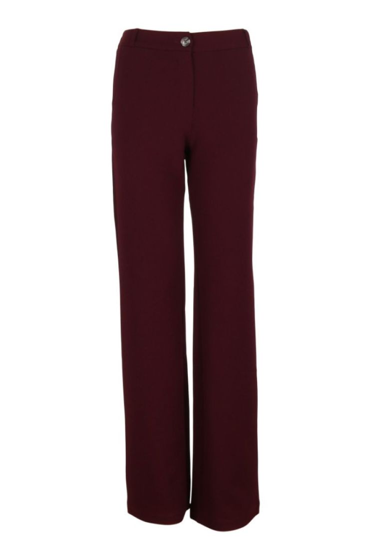 Broek SHEGOESLALA 0983 AUBERGINE