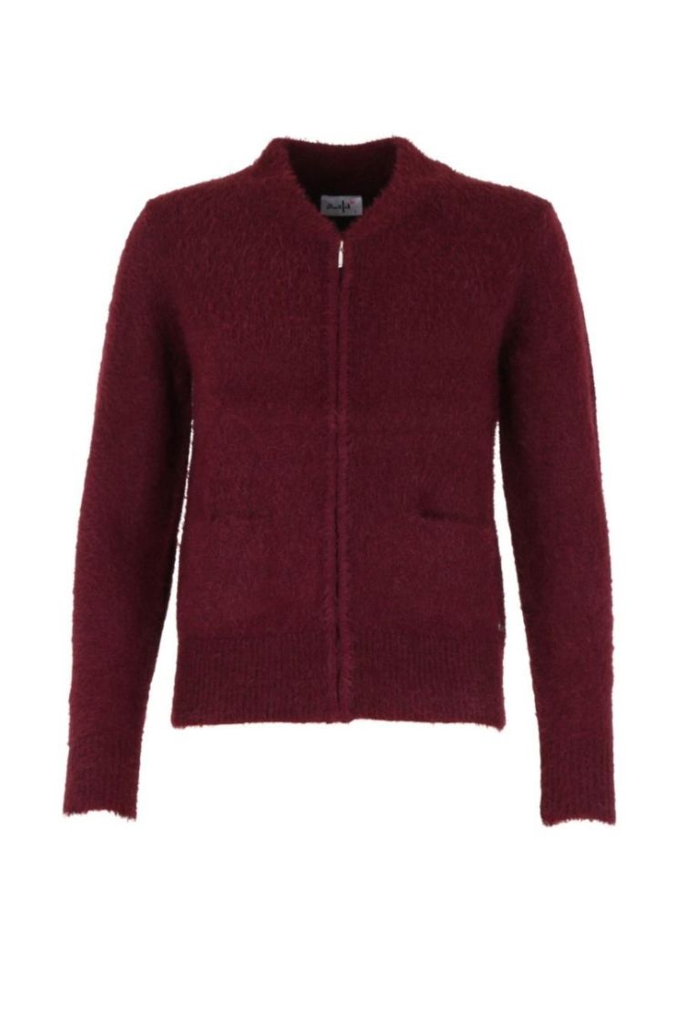 Gilet SHEGOESLALA 0983 AUBERGINE