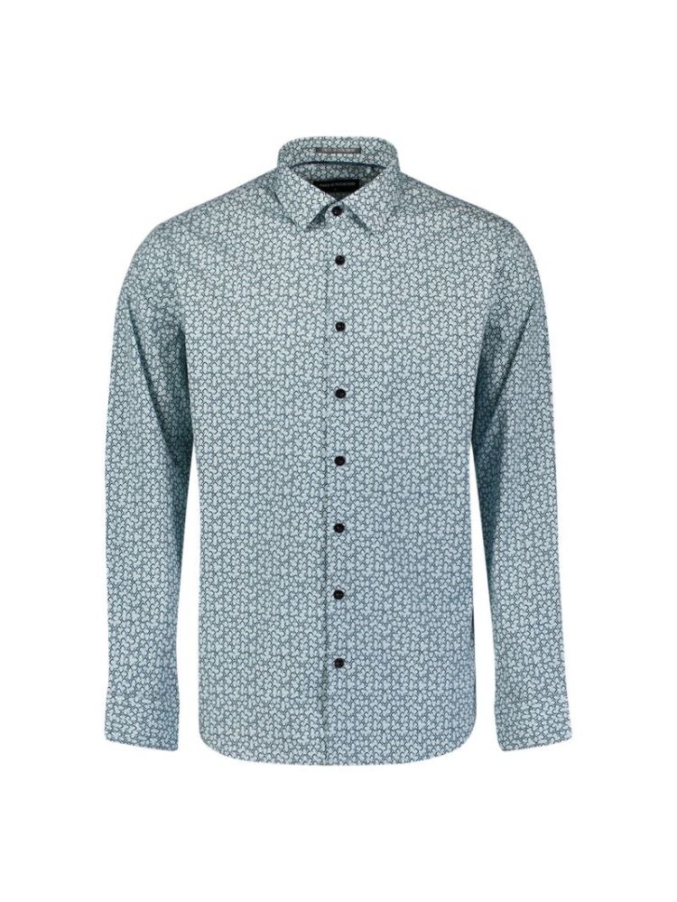 Hemd NO-EXCESS 138 Dusty Blue