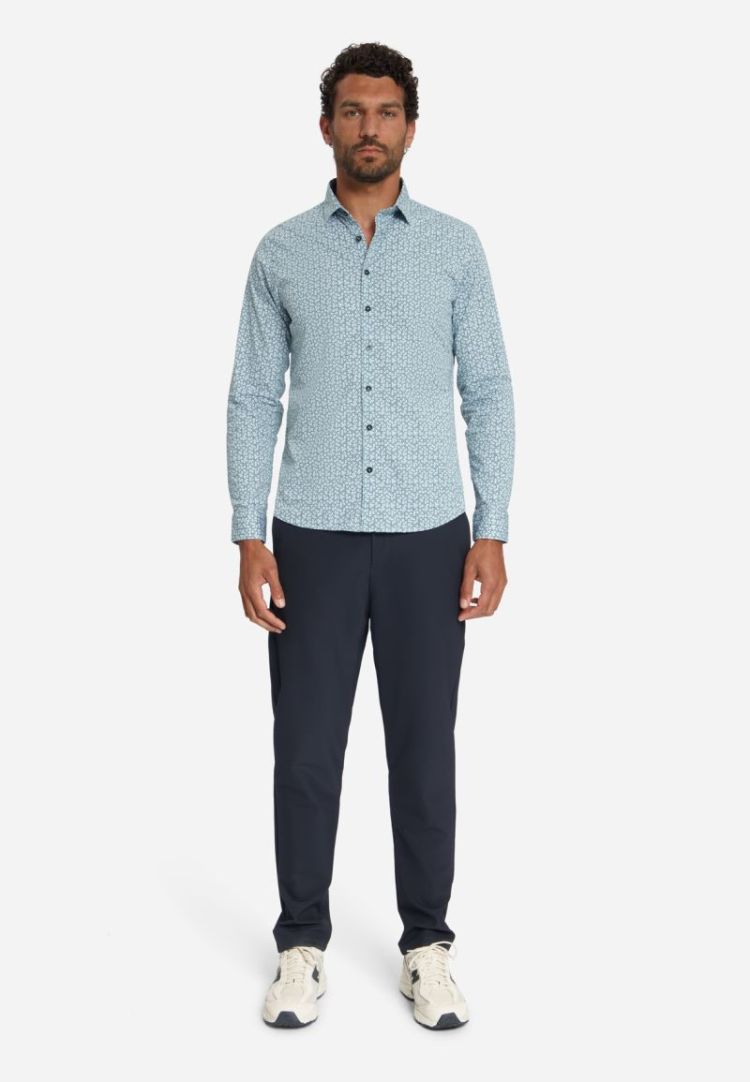 Hemd NO-EXCESS 138 Dusty Blue