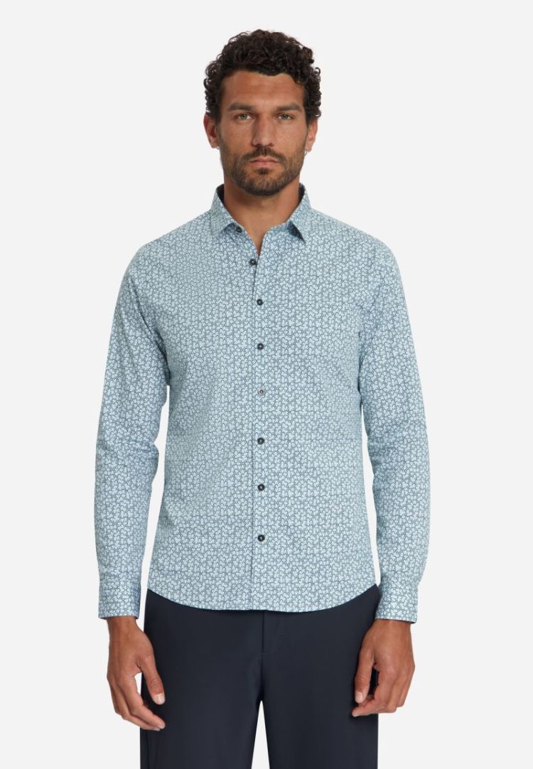 Hemd NO-EXCESS 138 Dusty Blue