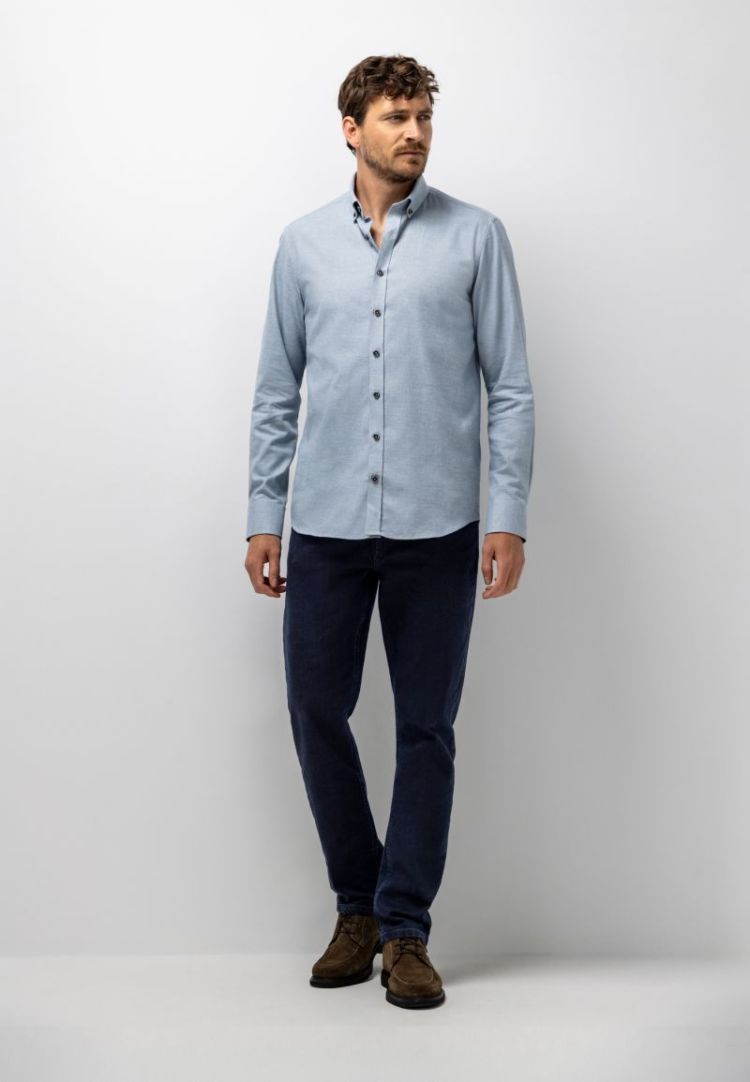 Hemd STATE OF ART 5611 grijsblauw