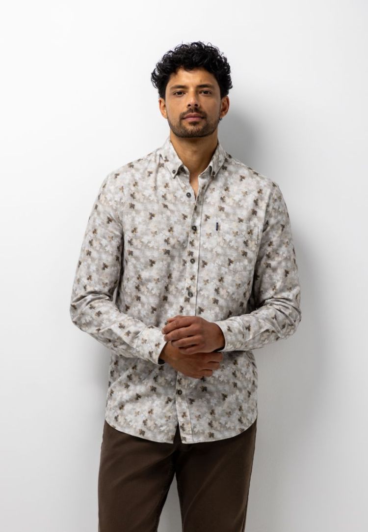 Hemd STATE OF ART 8784 taupe cogn