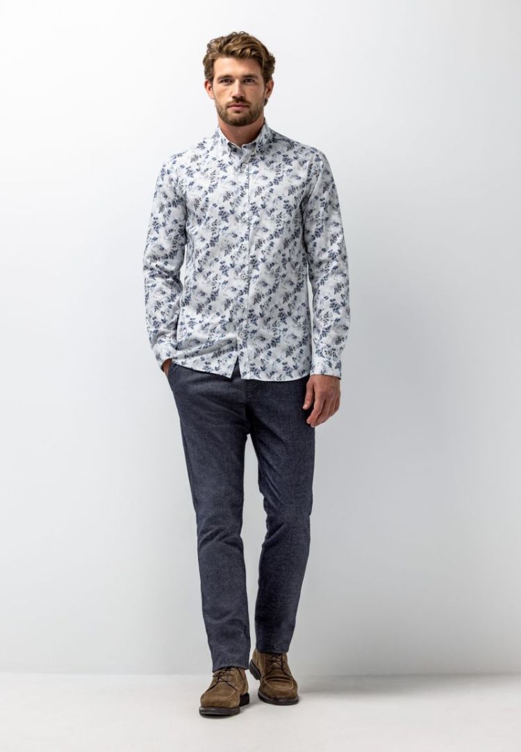 Hemd STATE OF ART 5659 grijsblauw