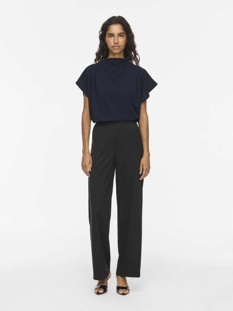 Top VILA 227515 Navy Bla