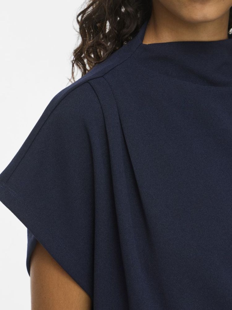 Top VILA 227515 Navy Bla