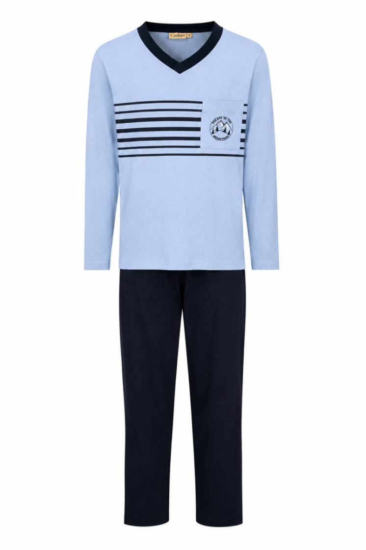 Pyjama CAMBIER BLAUW