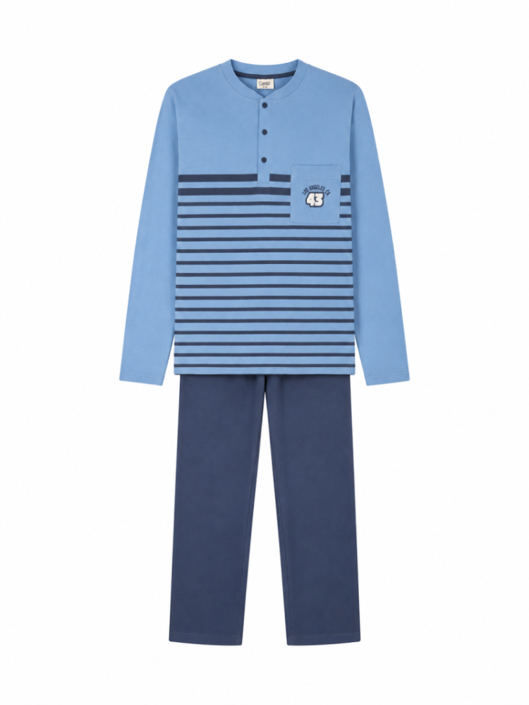 Pyjama CAMBIER BLAUW