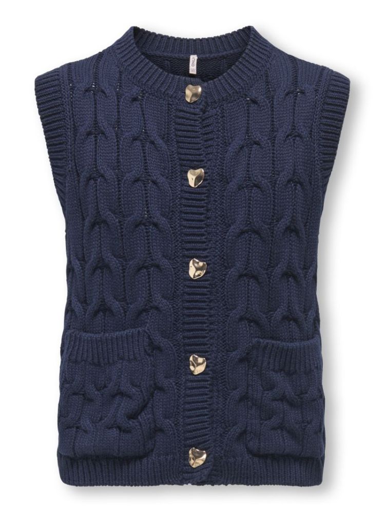Gilet ONLY KIDS 186699 Navy Bla