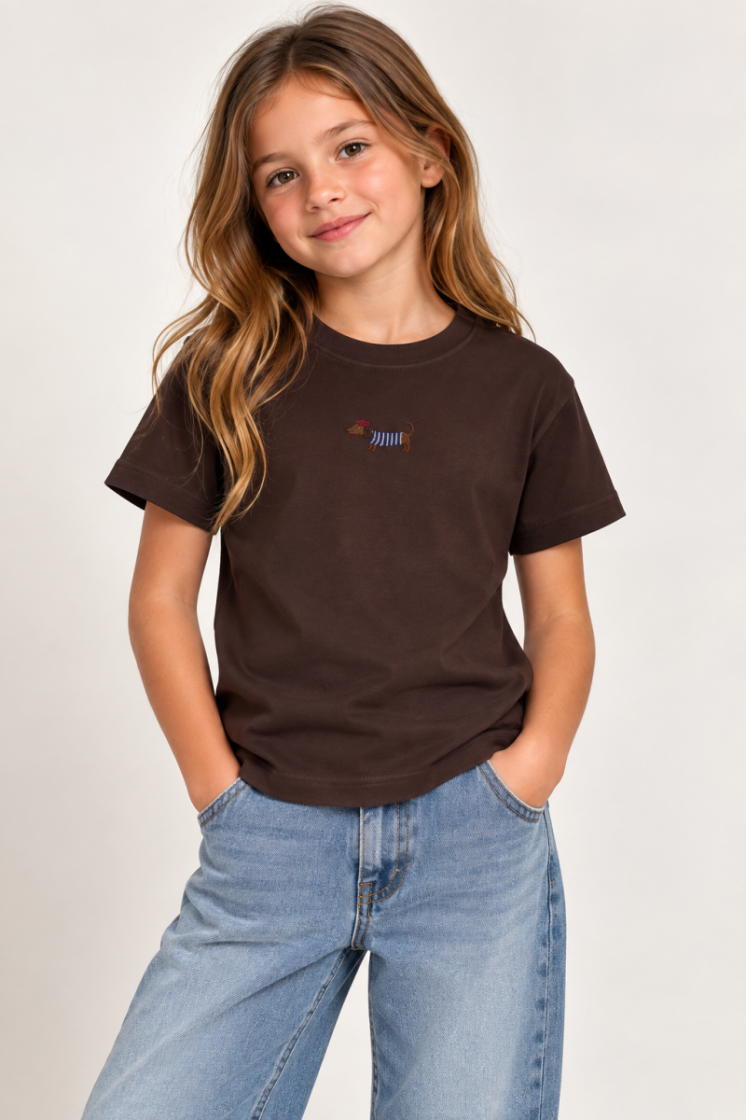 T-shirt ONLY KIDS 237375001 Coffe