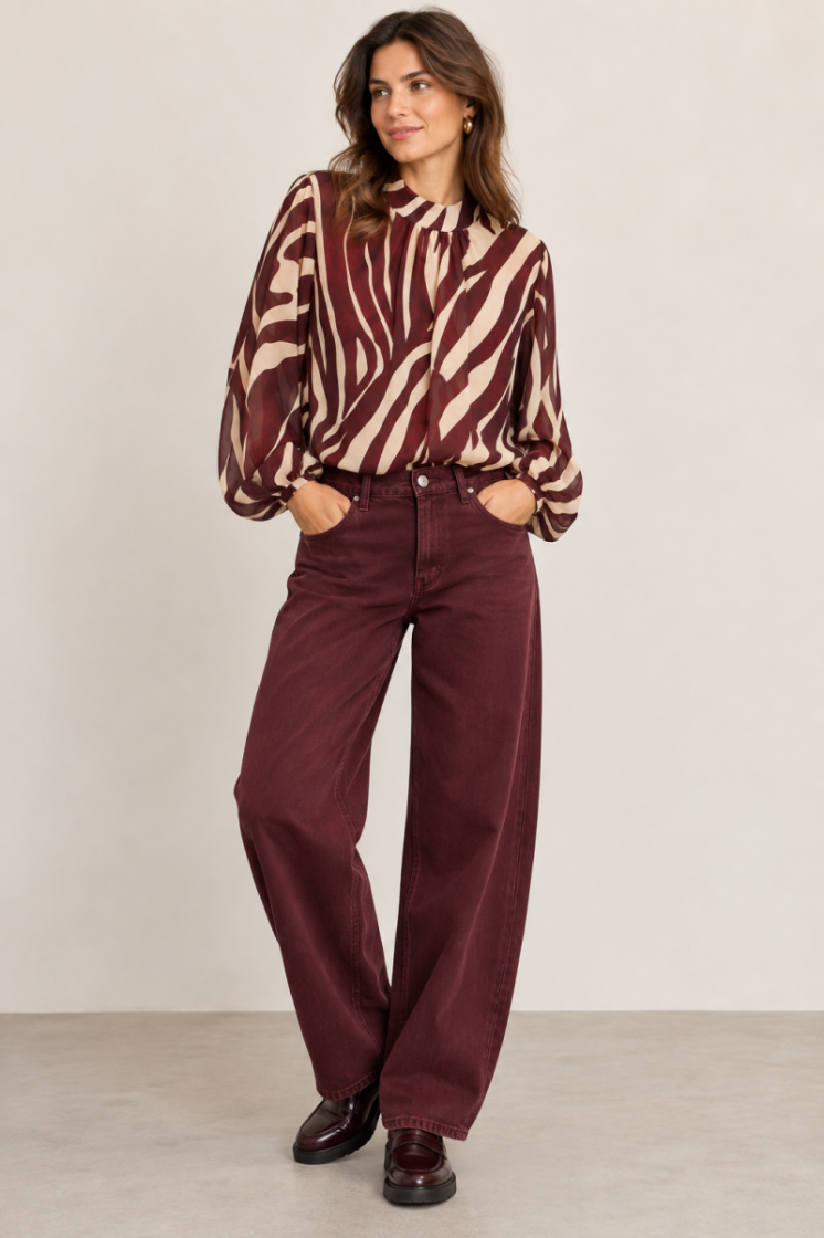  BORDEAUX ZEBRA